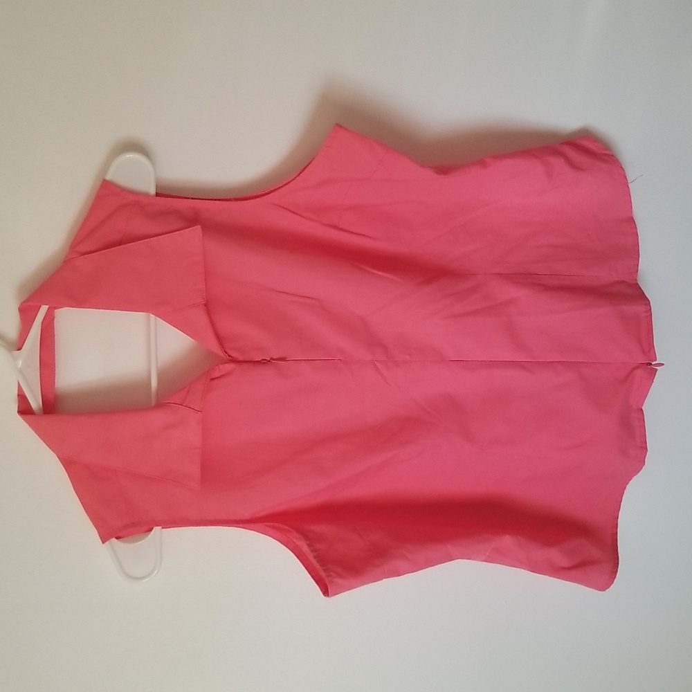 Pink Sleeveless Blouse